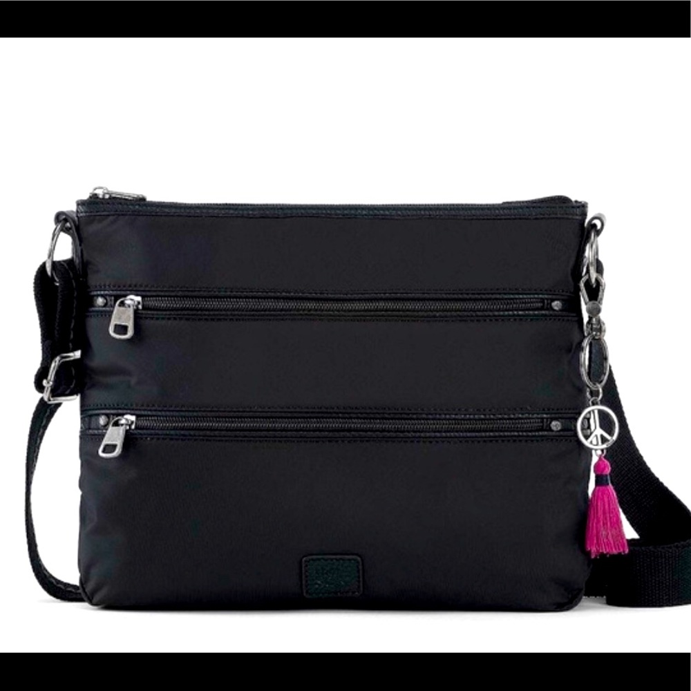 NWT The Sak nylon crossbody in black